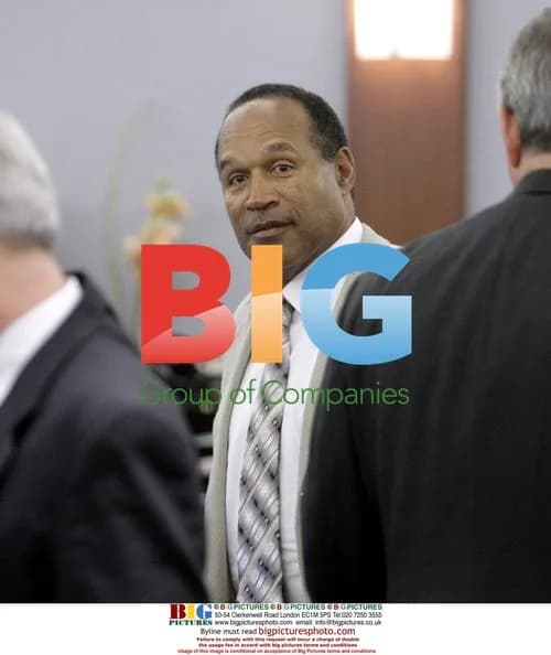 O.J. Simpson attends trial in Las Vegas