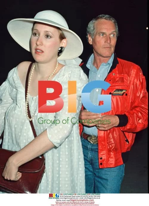 Paul Newman with daughter Susan in 1982