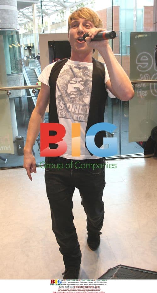 Boy band Avenue perform in Liverpool