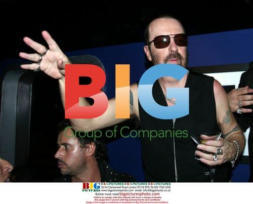 Celebrities at The Roxy for Dave Stewart performance