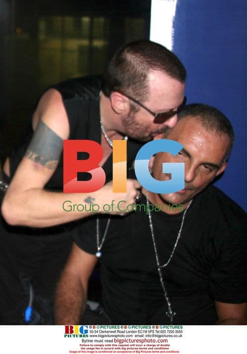 Celebrities at The Roxy for Dave Stewart performance