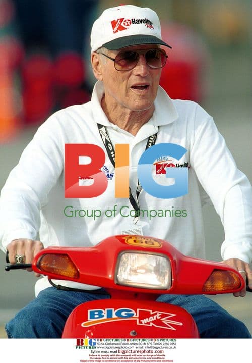 Paul Newman Pictured in Vancouver, Canada