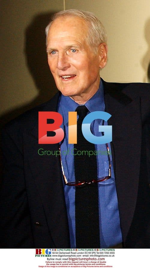 Actor Paul Newman in New York City