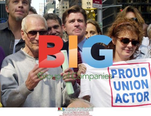 Paul Newman with Tim Robbins, Treat Williams and Susan Sarandon