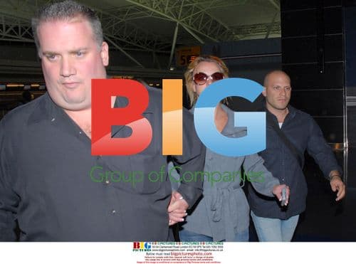 Britney Spears arrives at JFK Airport