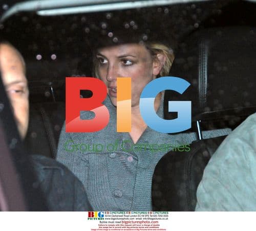 Britney Spears arrives at JFK Airport