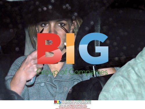 Britney Spears lands at JFK Airport