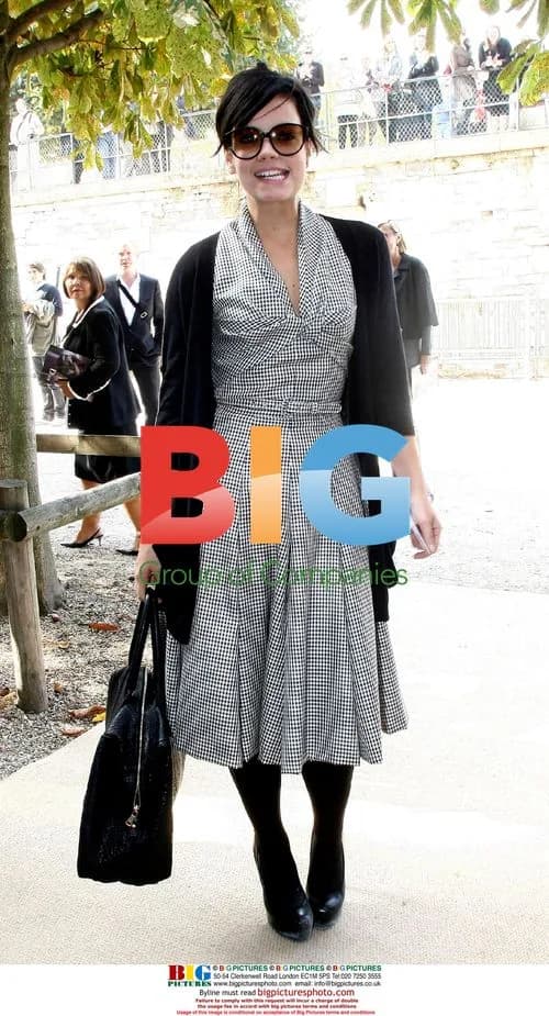Lily Allen at Dior Show