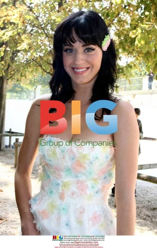 Katy Perry at Dior Show, Paris Fashion Week 2008