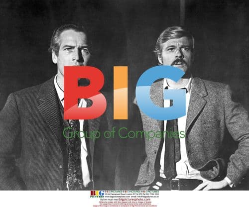 Paul Newman and Robert Redford in Production Stills