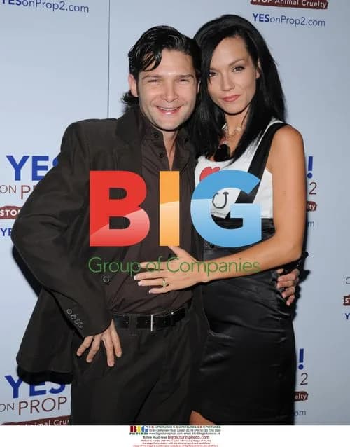 Corey Feldman and Susie Feldman at Event
