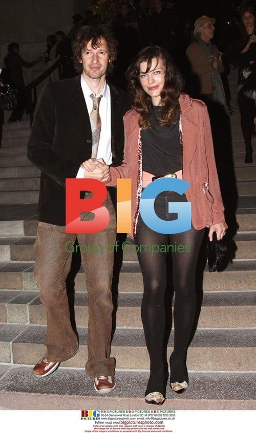Milla Jovovich and Paul Anderson at Petit Palais exhibit