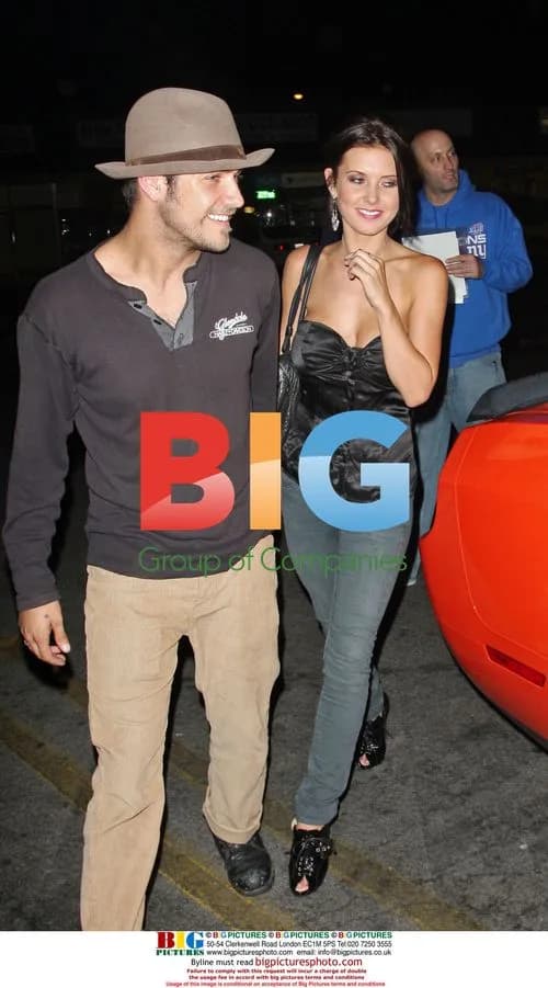Justin Bobby and Audrina Patridge at Crown Bar