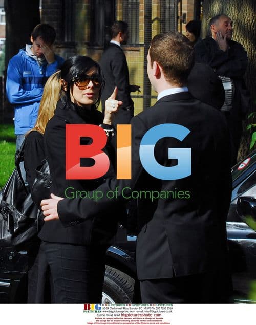 Kim Ryder on set filming Liam Connor's funeral