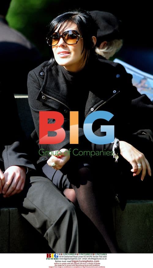 Kim Ryder on set for Liam Connor's funeral