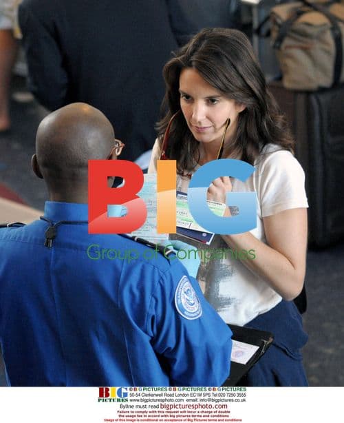 Tina Fey and Tracy Morgan Depart LAX