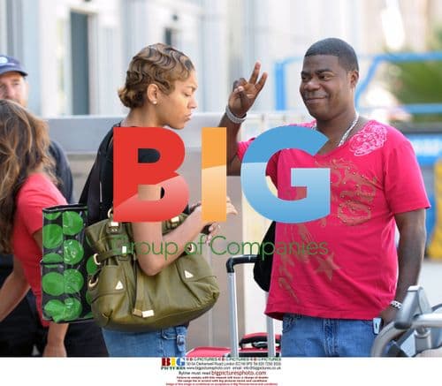 Tina Fey and Tracy Morgan Depart LAX