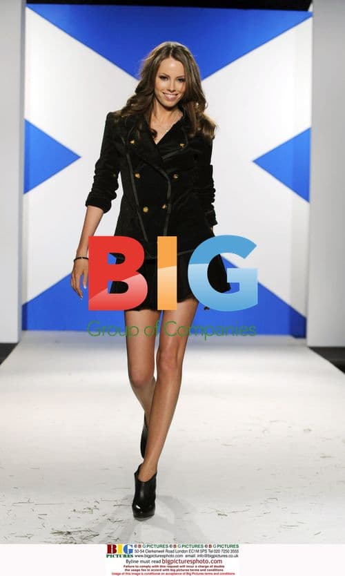 Amber Lee Ettingler at 'Dressed To Kilt' fashion show