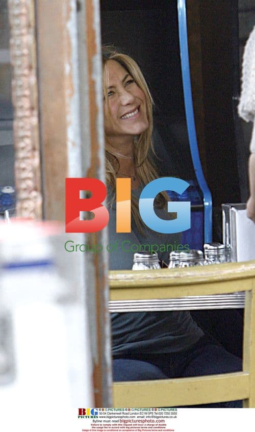Jennifer Aniston on set of 'The Baster'