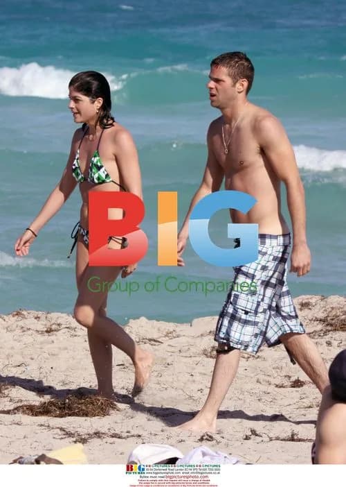 Selma Blair on Miami Beach Vacation