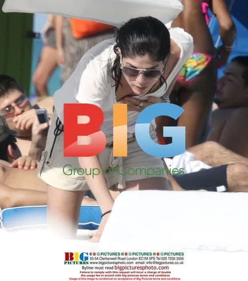 Selma Blair on Miami Vacation