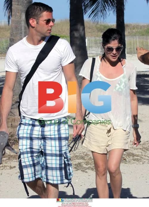 Selma Blair on Miami Beach Vacation