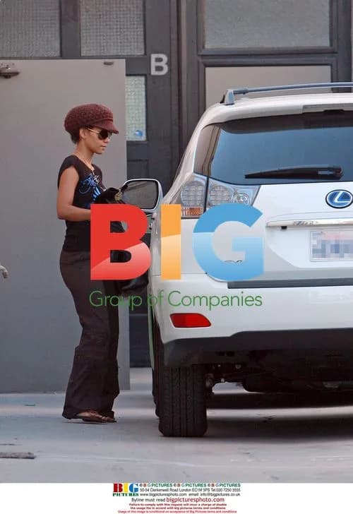 Halle Berry Visits Dance Studio