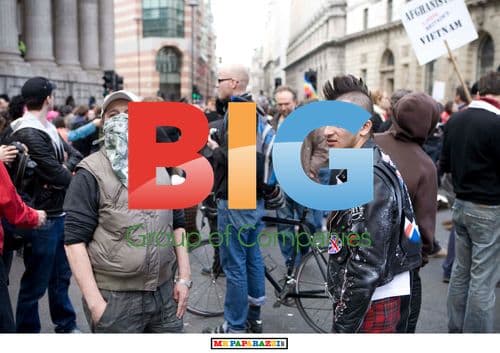 G20 Protests in London's Financial District
