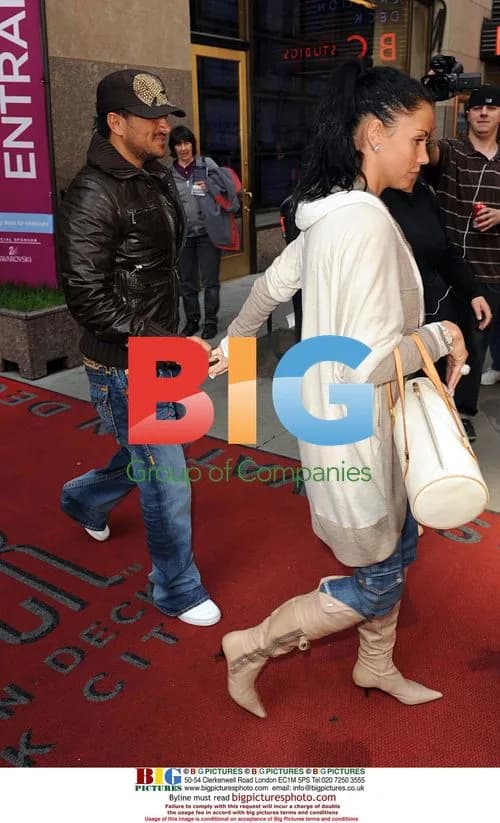 Katie Price and Peter Andre Leaving NBC Studio