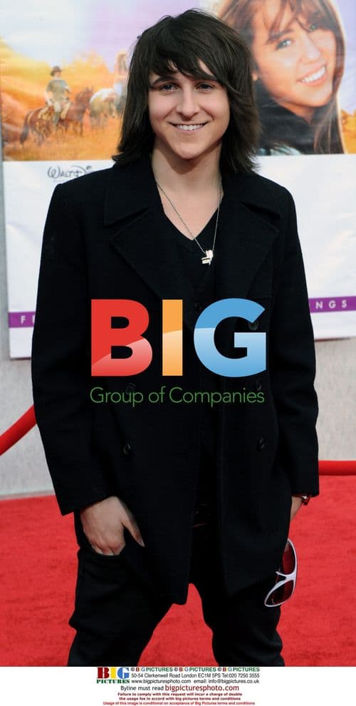 Mitchell Musso at "Hannah Montana the Movie" premiere