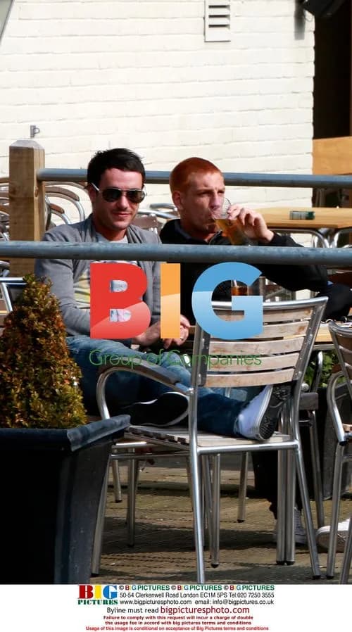 Jack Tweed at pub before Jade Goody's funeral