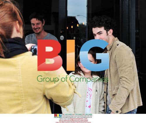 The Jonas Brothers on Melrose Ave