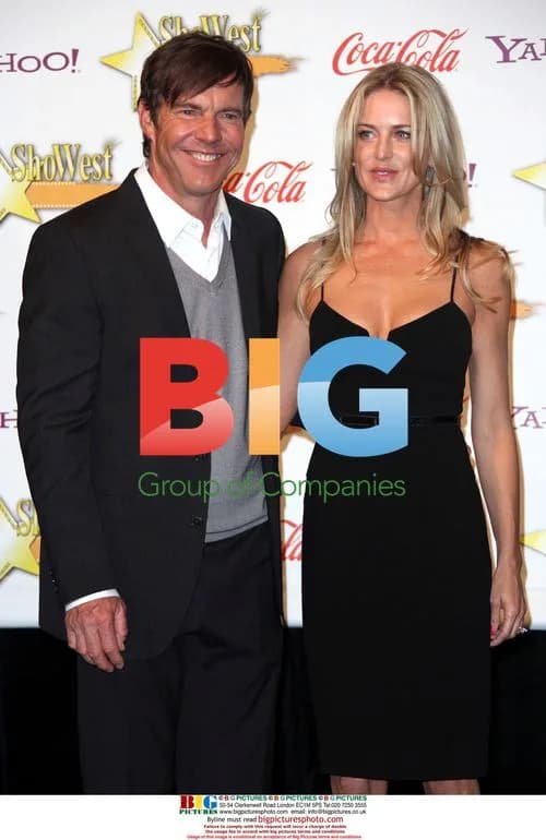 Dennis Quaid & wife Kimberly at Showest Awards