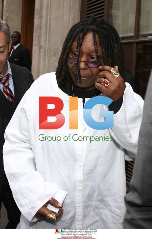 Whoopi Goldberg leaves Radio 1 studios