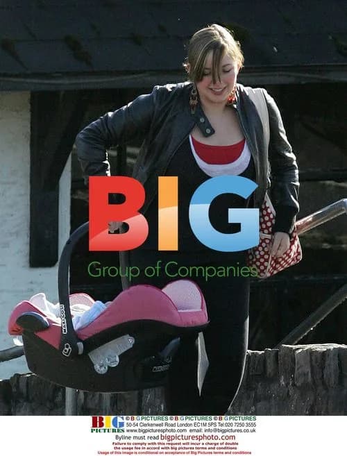 Charlotte Church with baby daughter