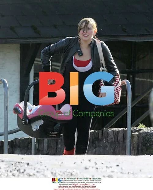 Charlotte Church with baby daughter