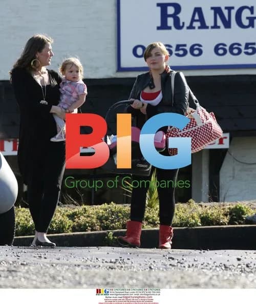 Charlotte Church out with baby daughter