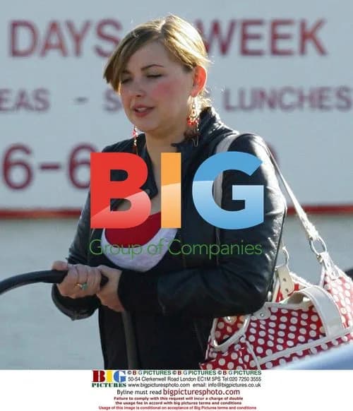 Charlotte Church Spotted with Baby Daughter