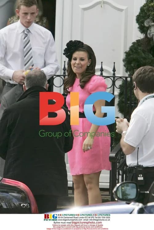 Coleen Rooney Heading to the Races