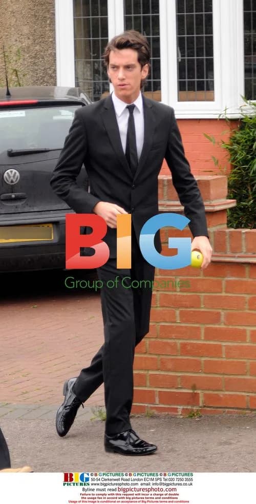 Jack Tweed leaving home for Jade Goody's funeral