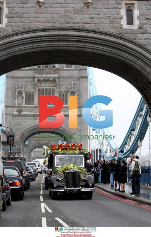 Jade Goody's Funeral Procession