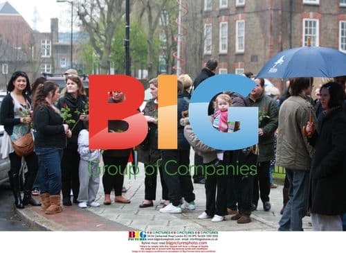 Jade Goody's Funeral Procession