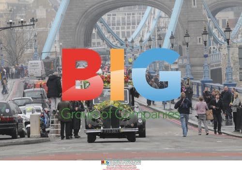 Jade Goody's funeral procession