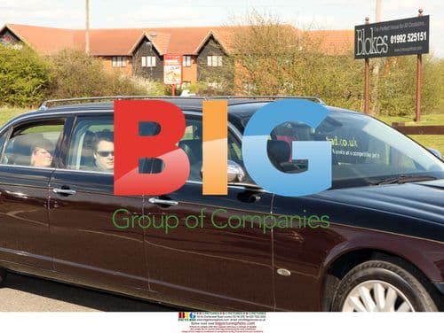 Guests at Jade Goody's golf course wake