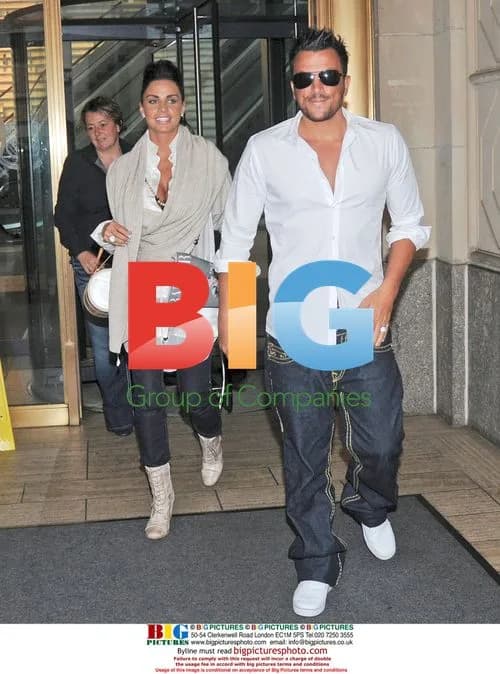 Katie Price and Peter Andre in NYC