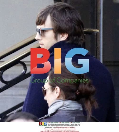 Ashton Kutcher Visits Friends in Monaco