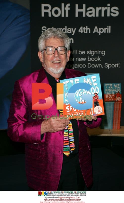 Rolf Harris Book Signing