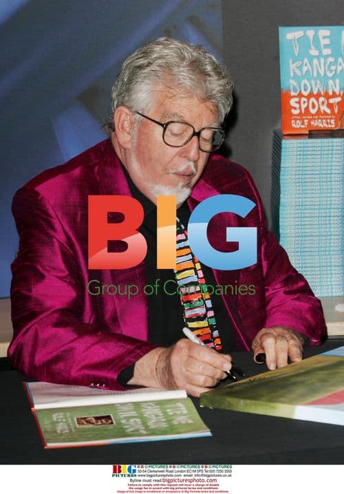 Rolf Harris Attends Book Signing in London