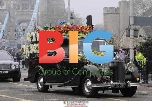 Jade Goody's Funeral Procession