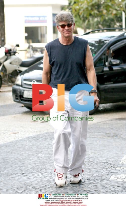 Erik Roberts Leaves Hotel Sofitel in Rio